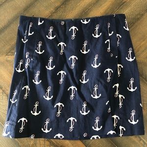 JCrew Anchor Skirt